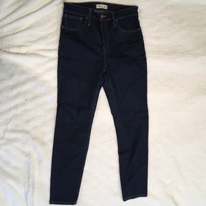 Madewell curvy high-rise skinny jeans